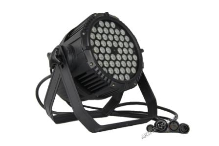 Par Light Outdoor:54x3w,Tri-color, Edison